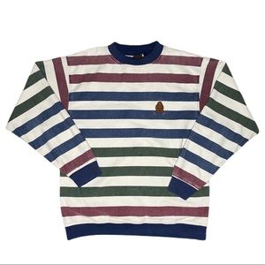 Vintage striped sweatshirt